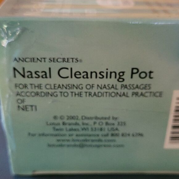 Ancient Secrets Nasal Cleaning Pot- NIP - Picture 4 of 4